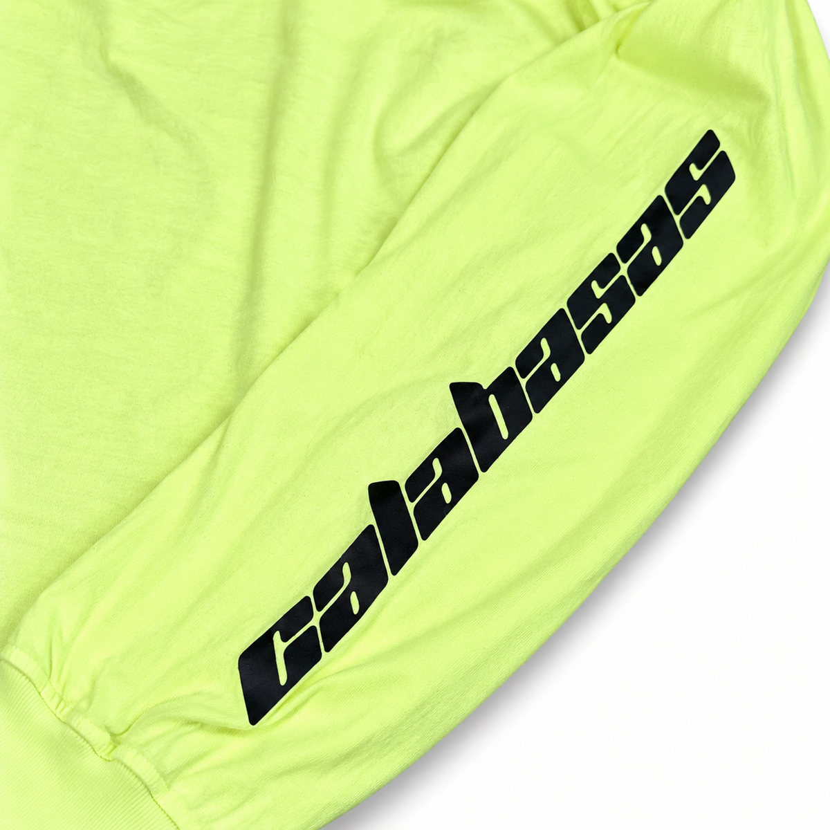 Kanye West adidas Yeezy Calabasas Long Sleeve Tee Frozen Yellow 2017 (USED)