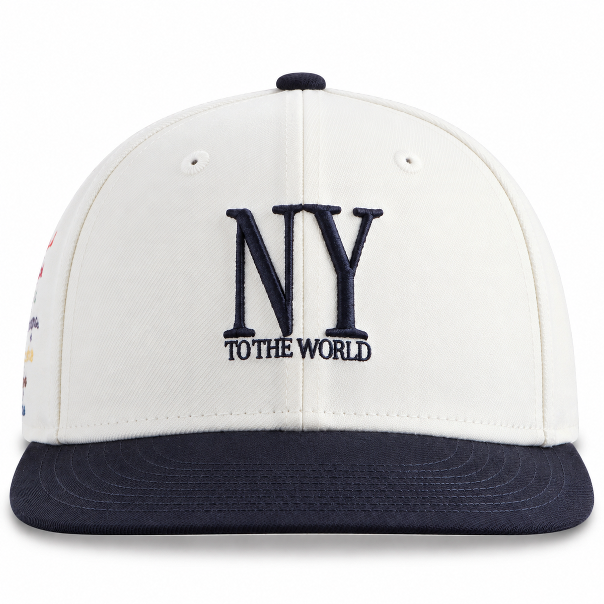 Kith New Era New York to the World Big Apple 59FIFTY Low Profile Fitted Cap Sandrift 2024