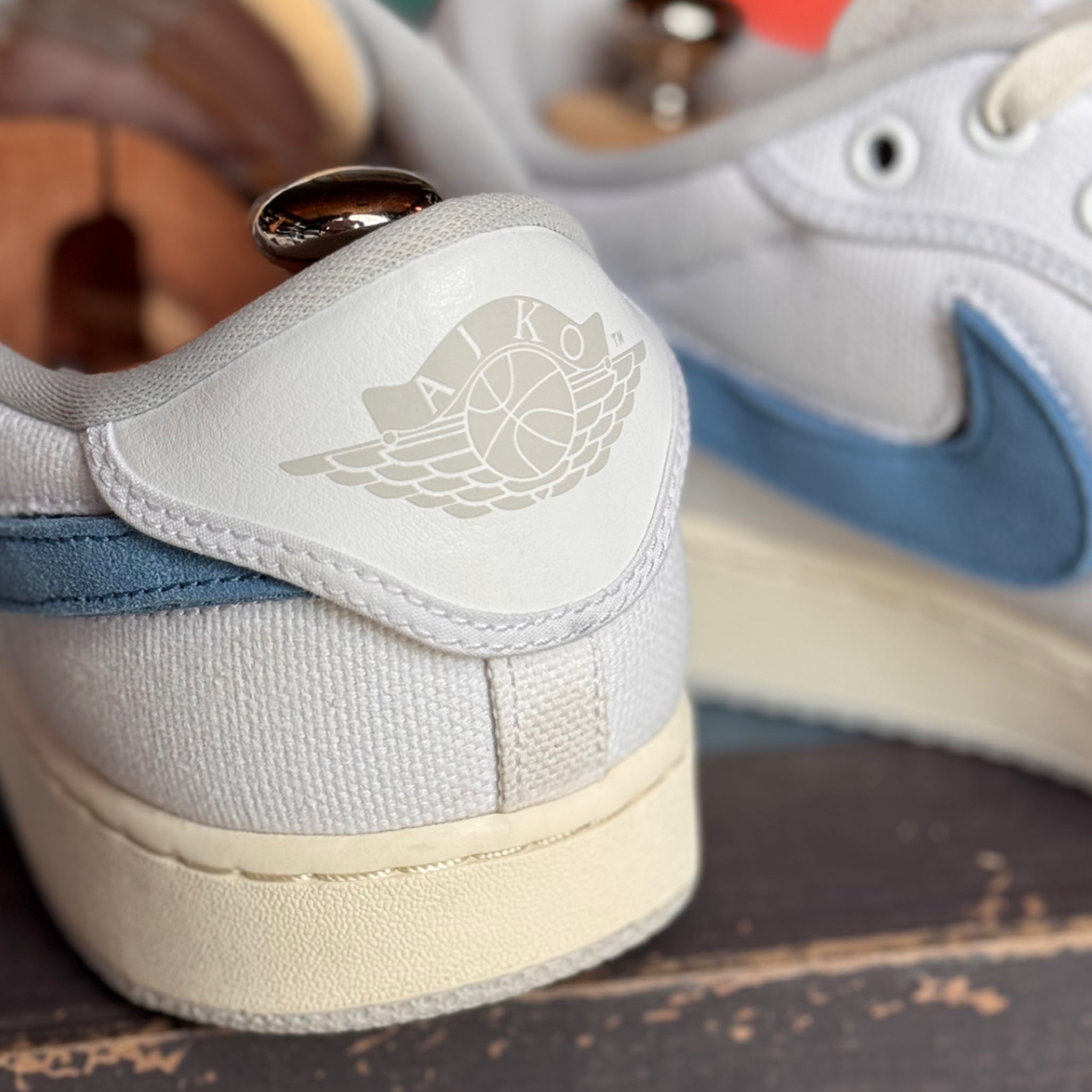 Union LA Air Jordan 1 KO Low White Neutral Grey 2023 (USED)