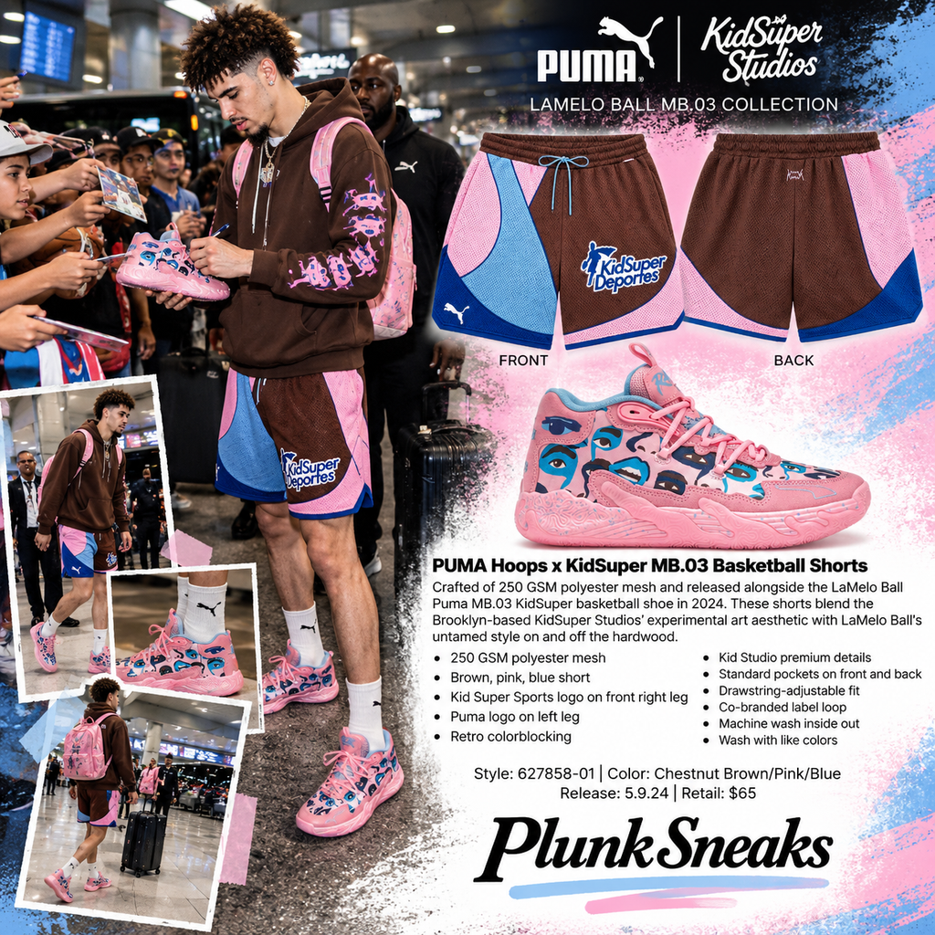 Puma KidSuper LaMelo MB.03 Basketball Shorts 2024