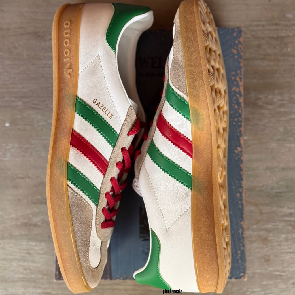 adidas Gucci Gazelle Original GG White (USED)