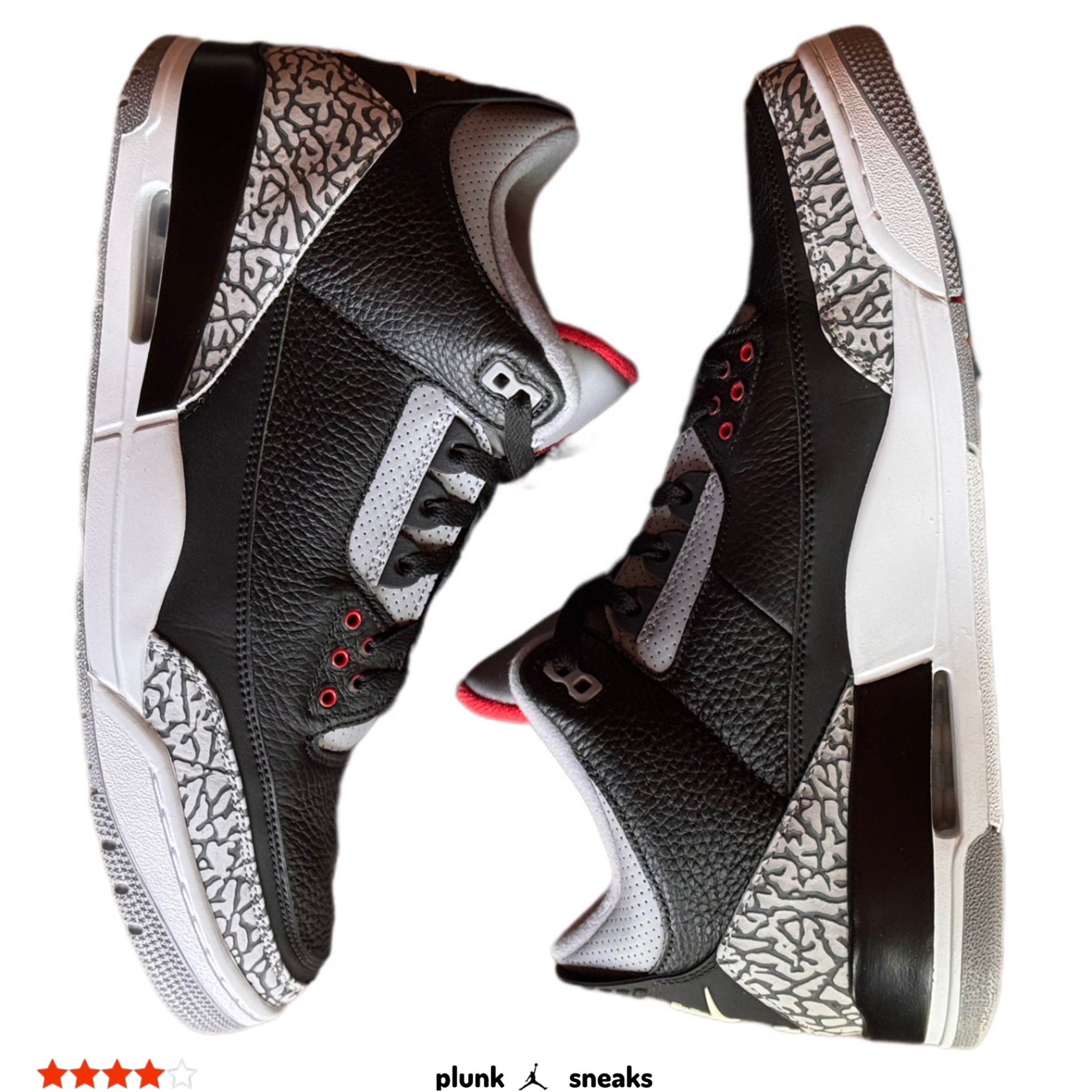 Air Jordan 3 Retro OG Black Cement 2018 (USED)