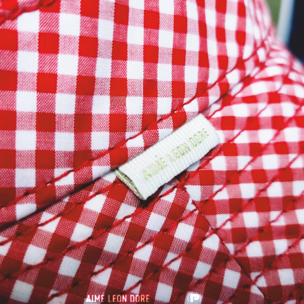 Aime Leon Dore Gingham Plaid Bucket Hat 2016 (USED)