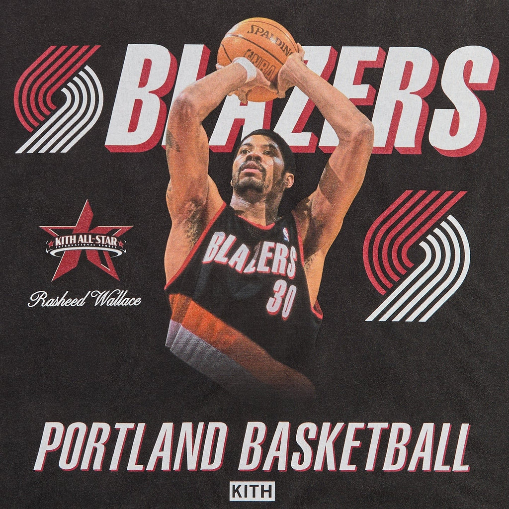 Kith for NBA All-Star Portland Trail Blazers Rasheed Wallace Tee