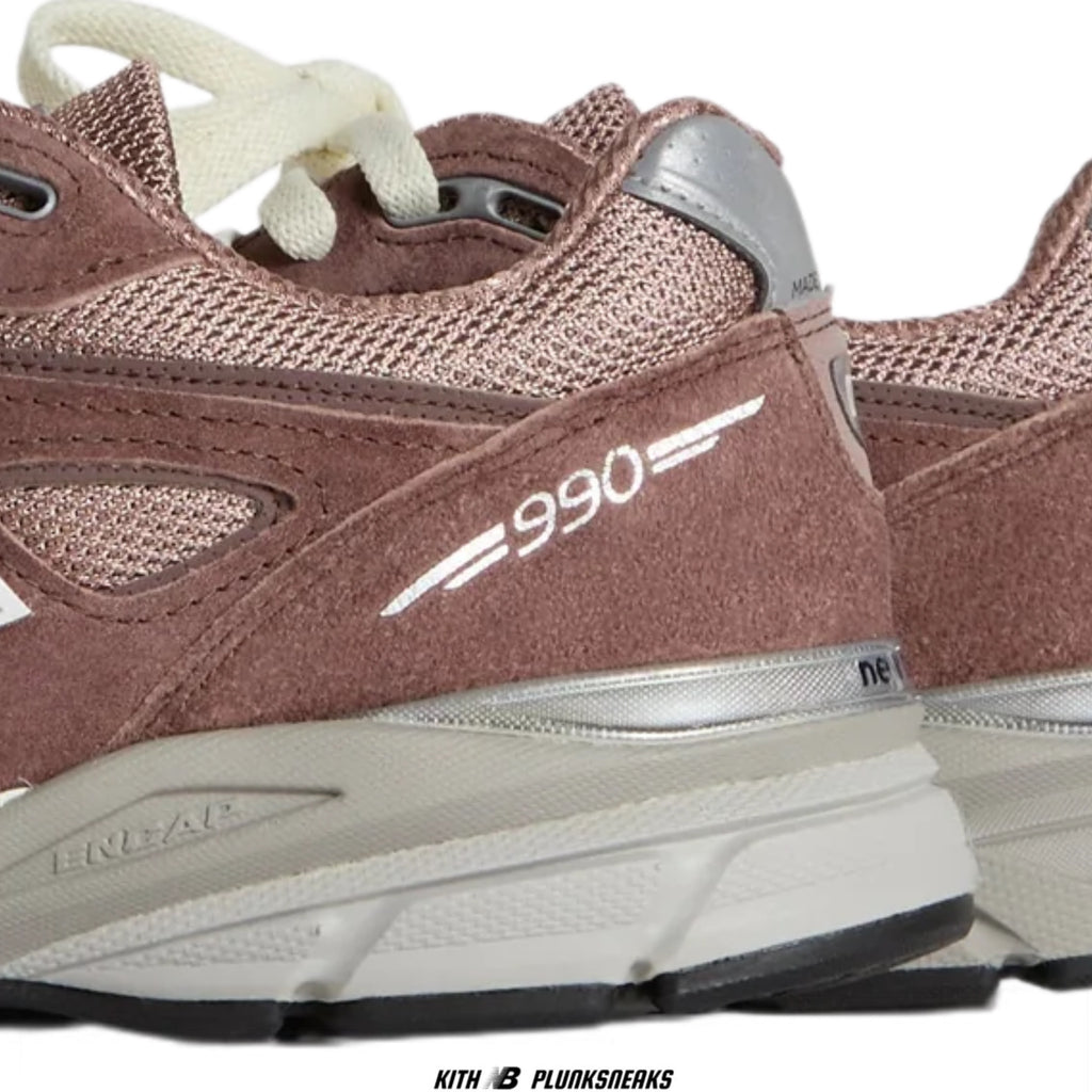Kith & New Balance 990v4 MiUSA Dusty Mauve