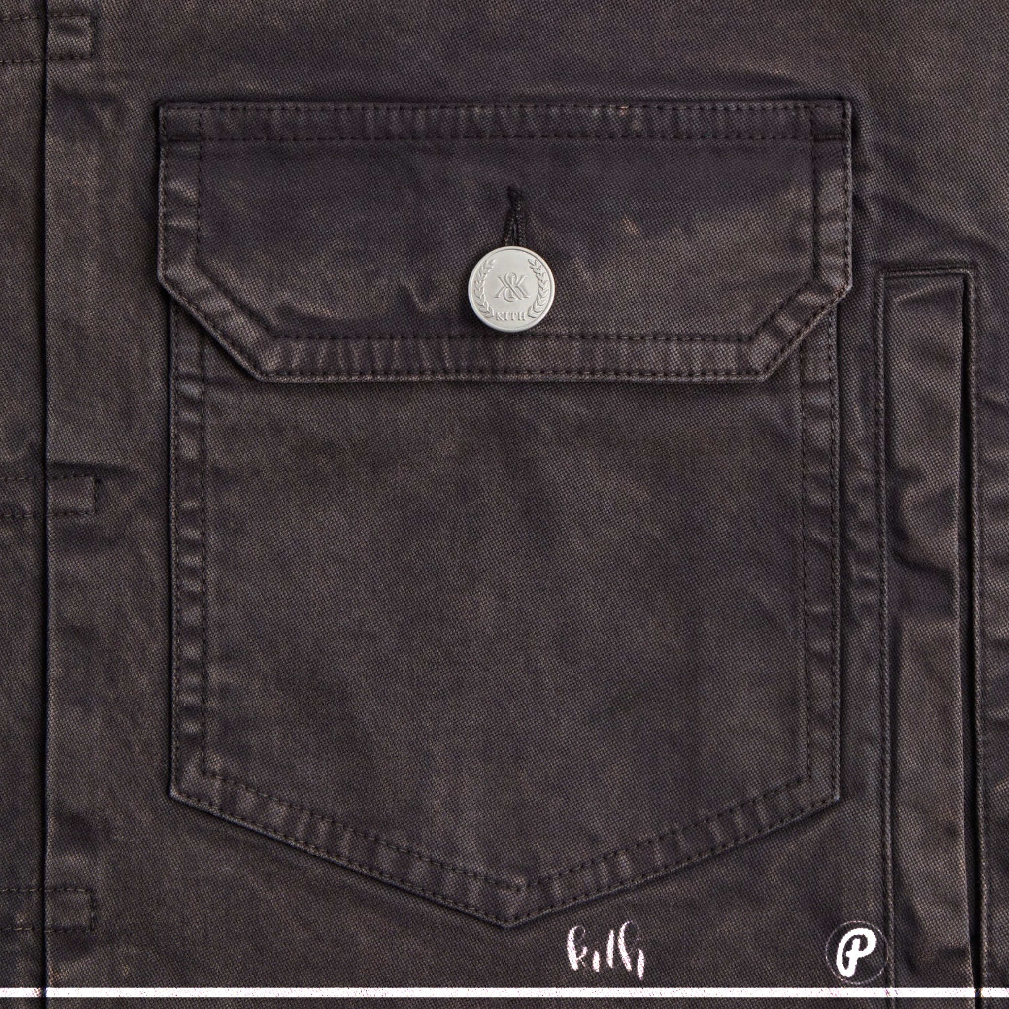 Kith Garment Dyed Alonzo Jacket Kindling 2026