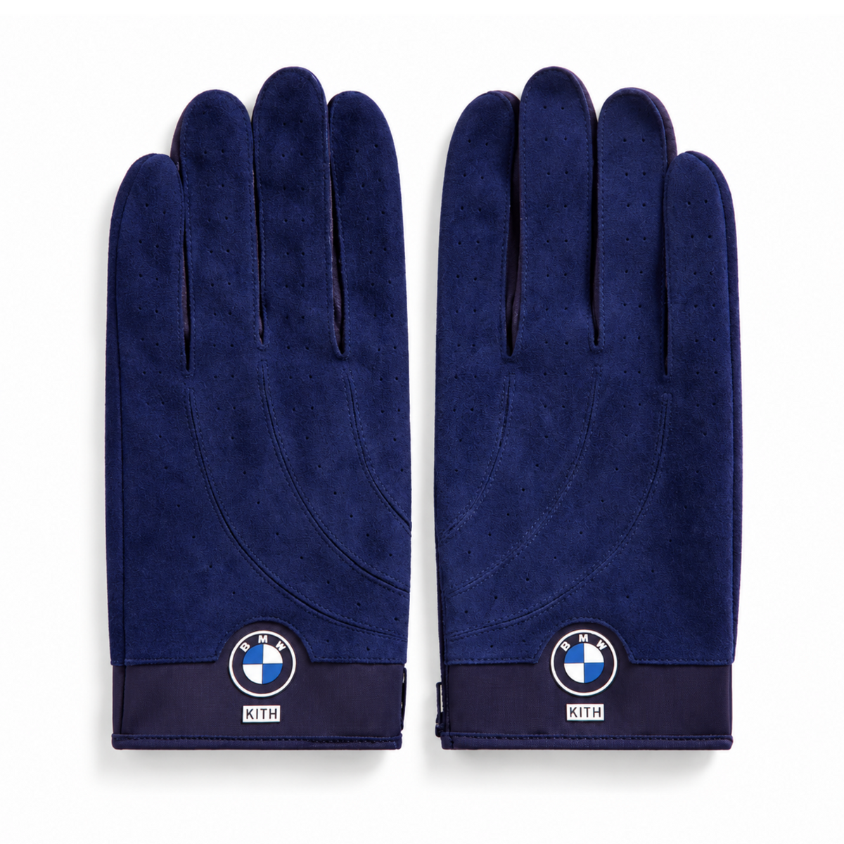 Kith for BMW Suede Driving Gloves Techno Violet 2026