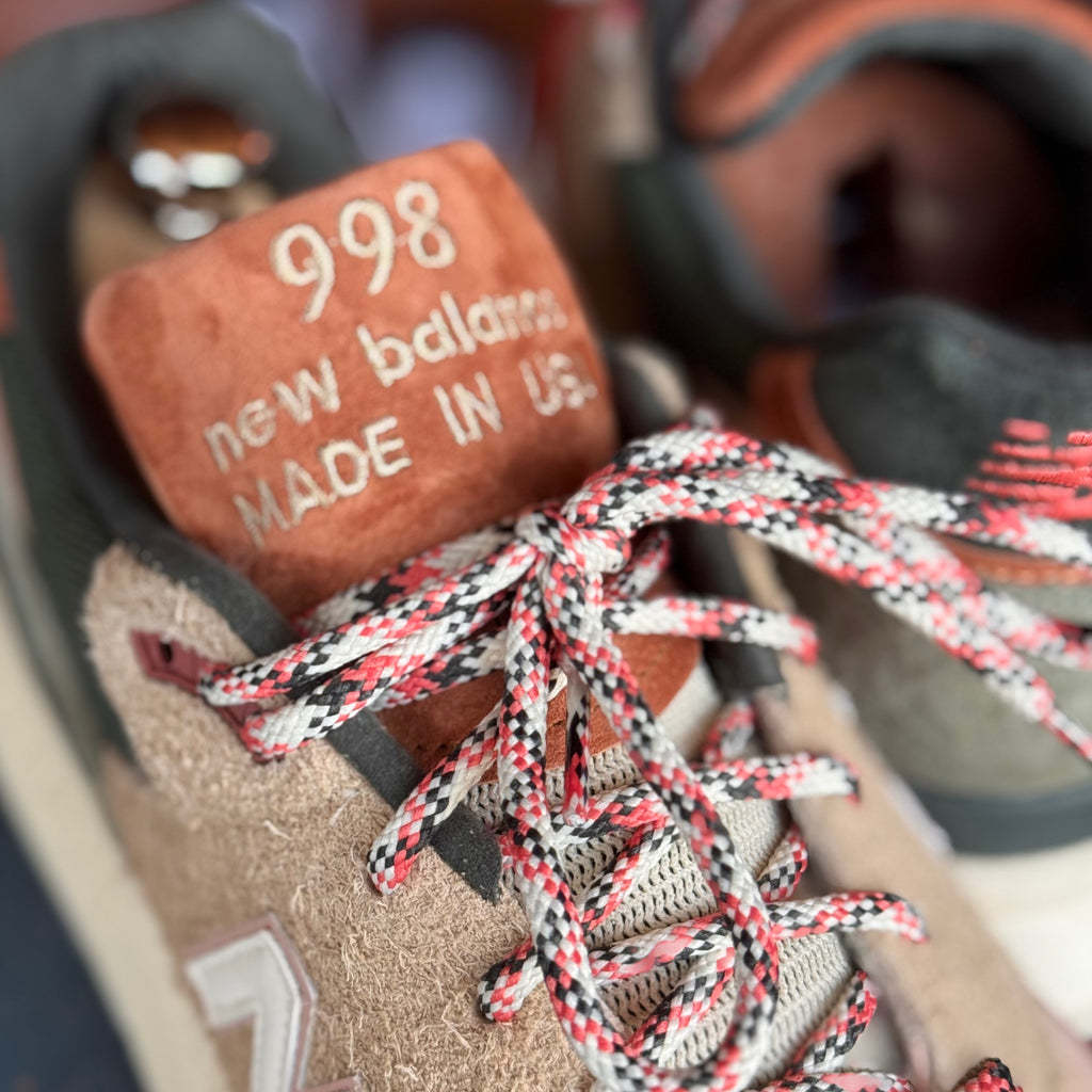 Kith Ronnie Fieg Frank Lloyd Wright New Balance 998 MiUSA Broadacre City Chutney (USED)