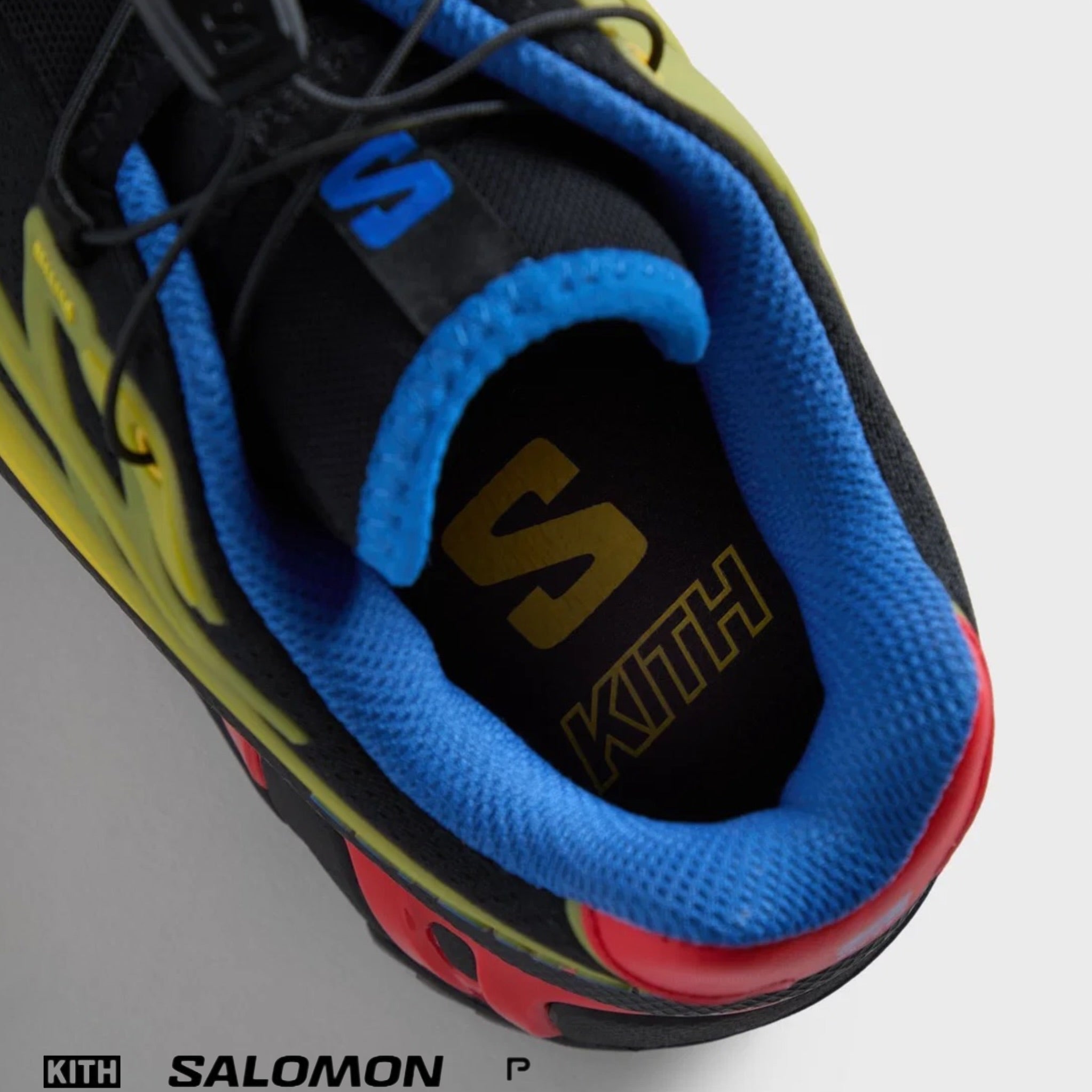 Kith for Salomon XT-EVO Black Lemon Lava Falls