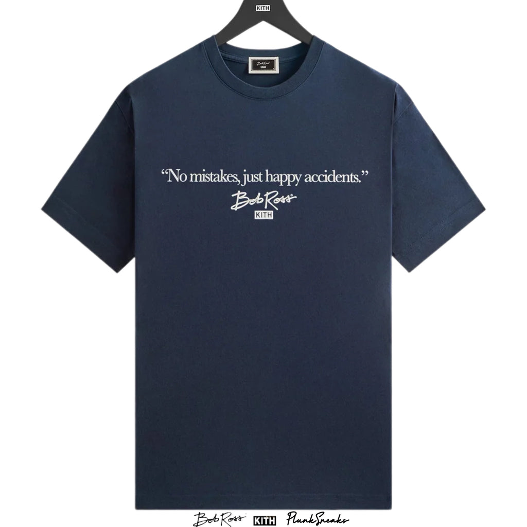 Kith for Bob Ross Happy Accidents Script Tee | Store Exclusive