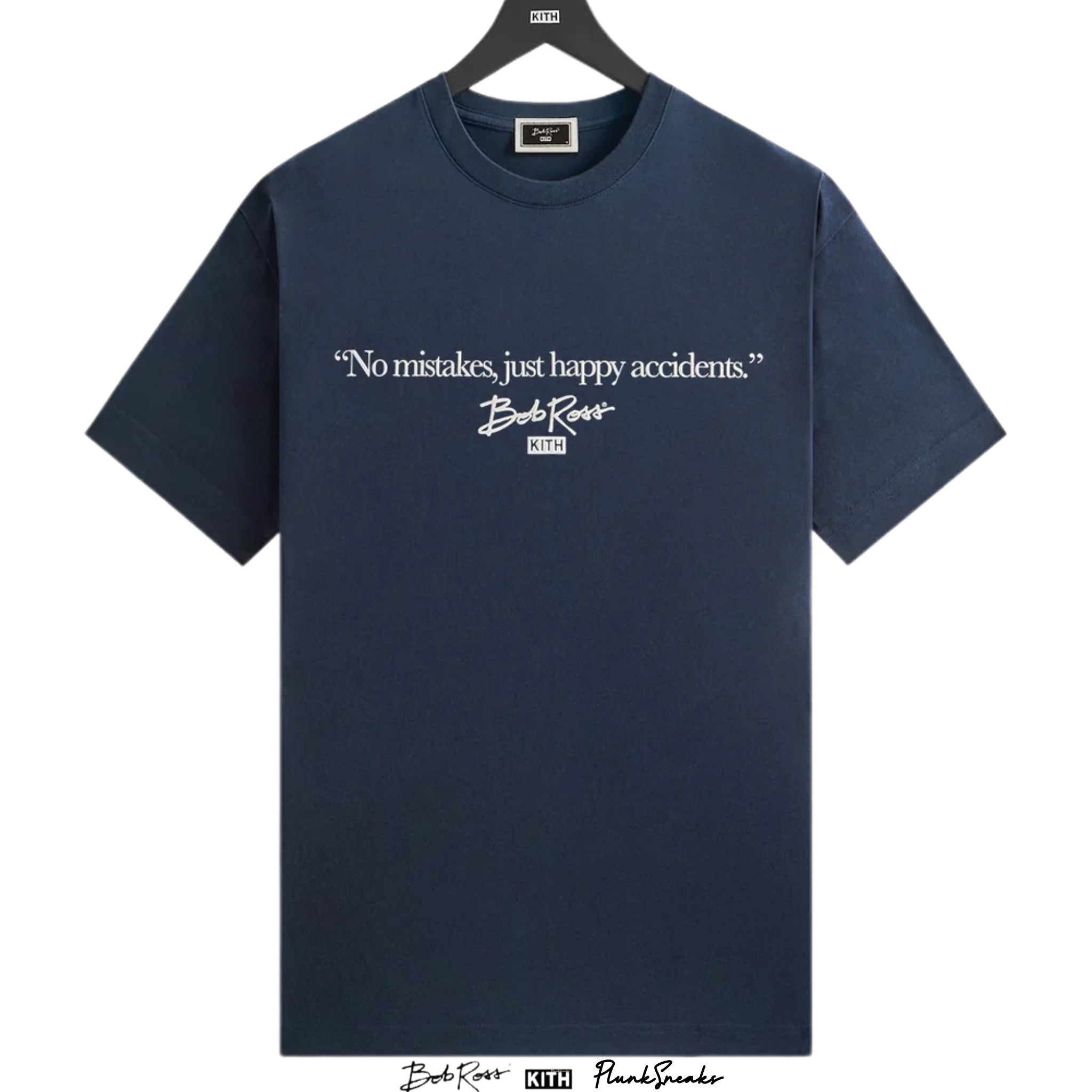 Kith for Bob Ross Happy Accidents Script Tee | Store Exclusive