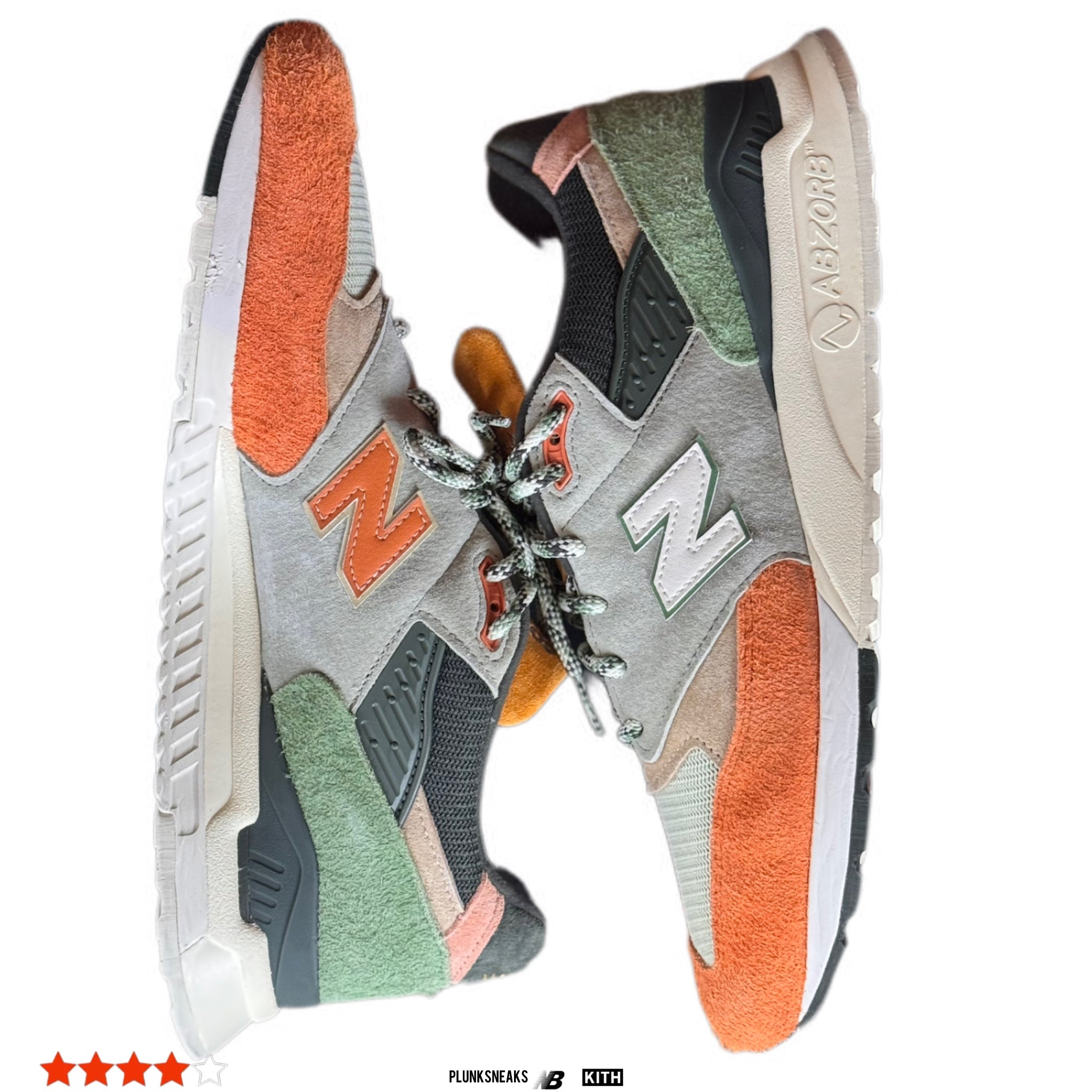 Kith Ronnie Fieg Frank Lloyd Wright New Balance 998 MiUSA Broadacre City Apricot (USED)