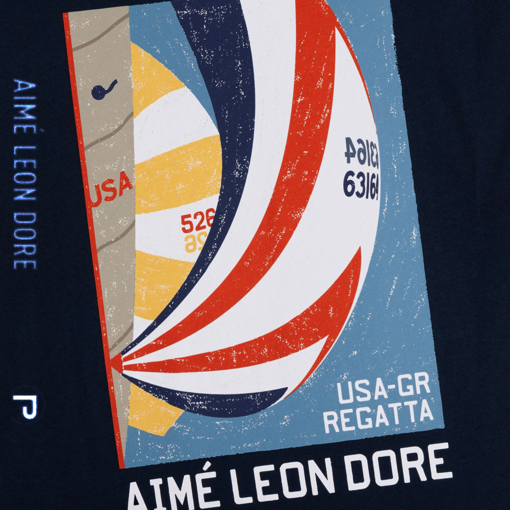 Aimé Leon Dore Regatta Tee Navy Blazer