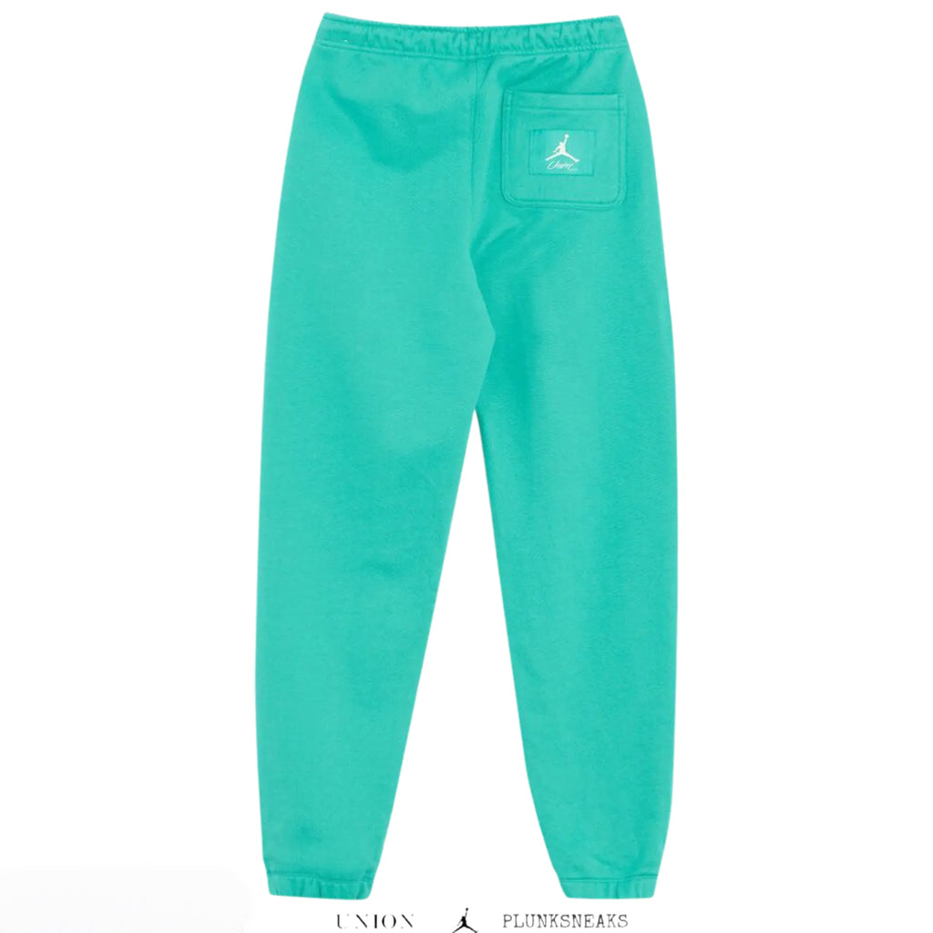 Air Jordan 1 KO x Union LA Fleece Sweatpants Kinetic Green/Coconut Milk (USED)