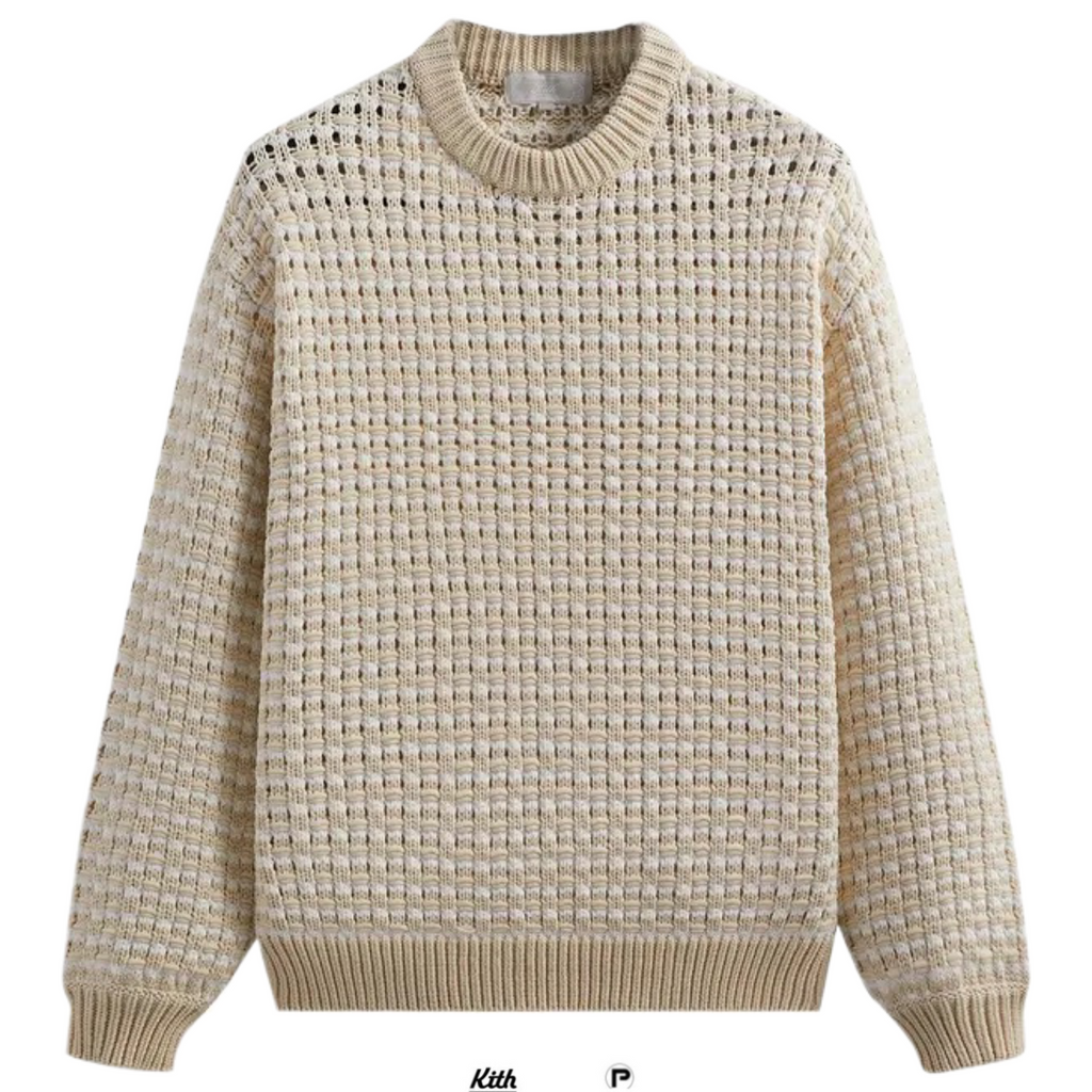Kith Skip Stitch Saratoga Crewneck Manuscript 2024 (USED)