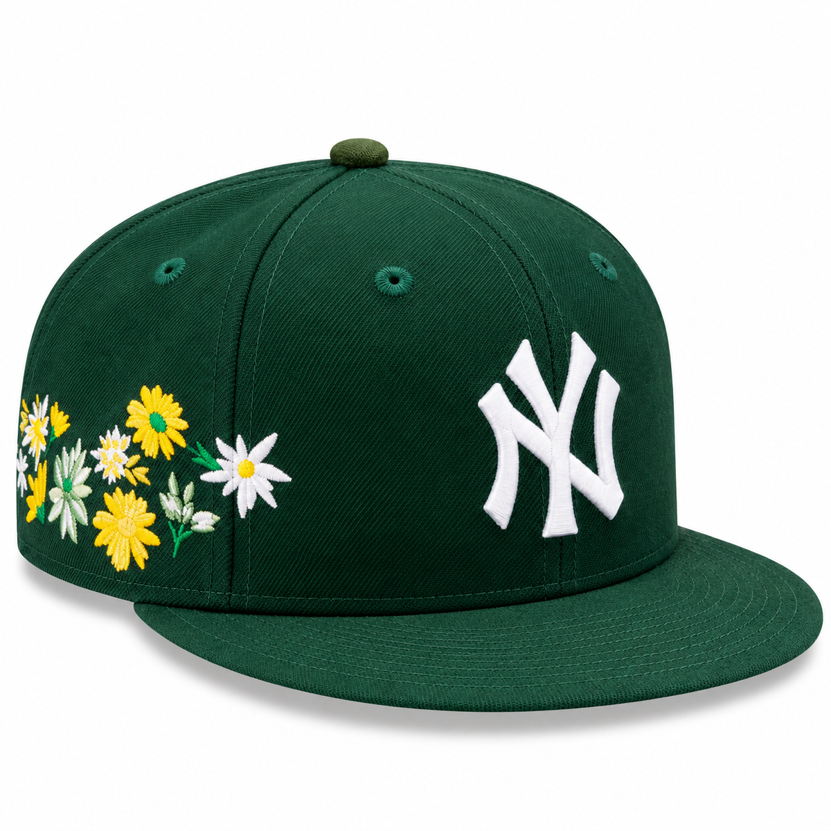 Kith New Era New York Yankees Floral Fitted Hat Stadium 2023 (USED)
