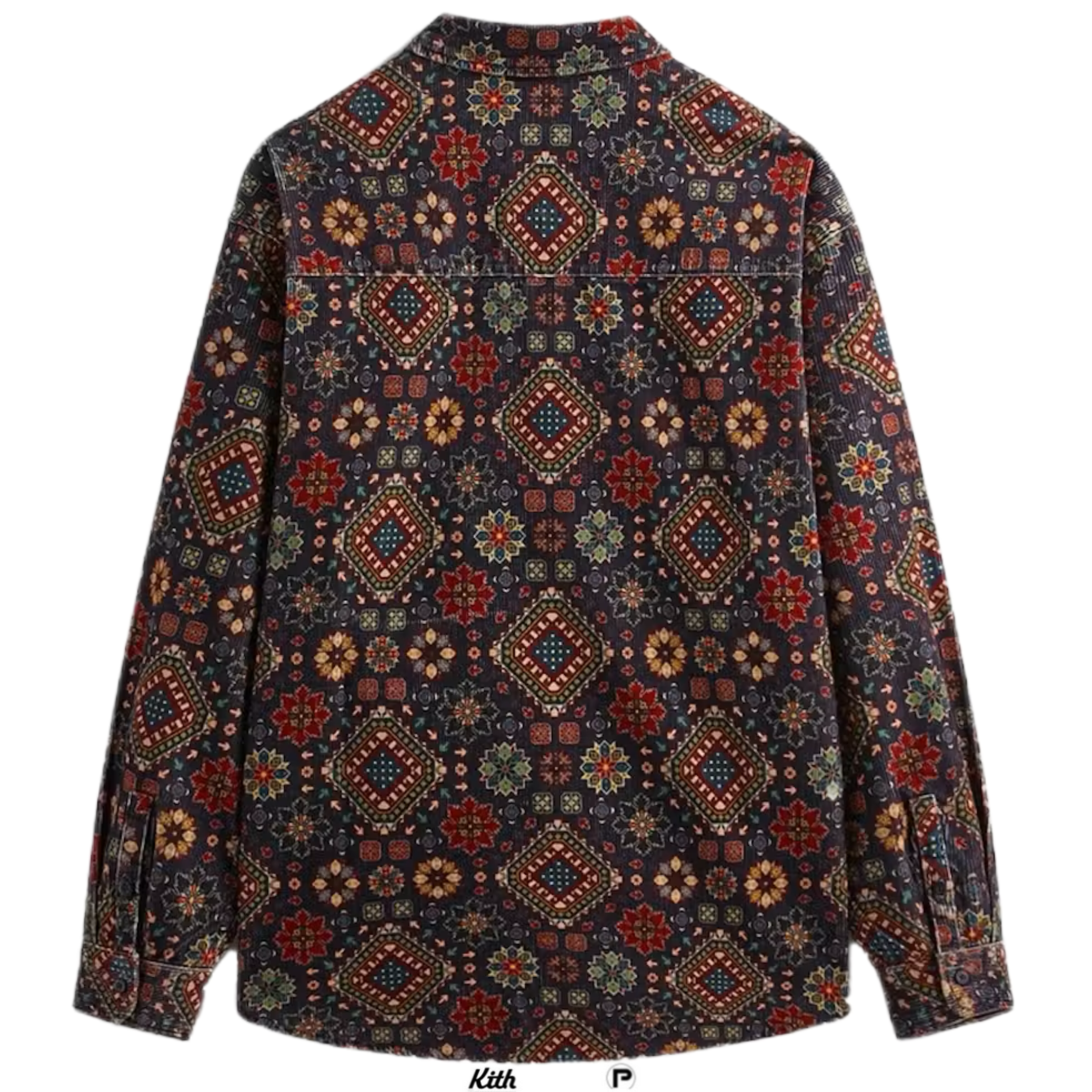 Kith Printed Wide Wale Cord Apollo Shirt 2023 (USED)
