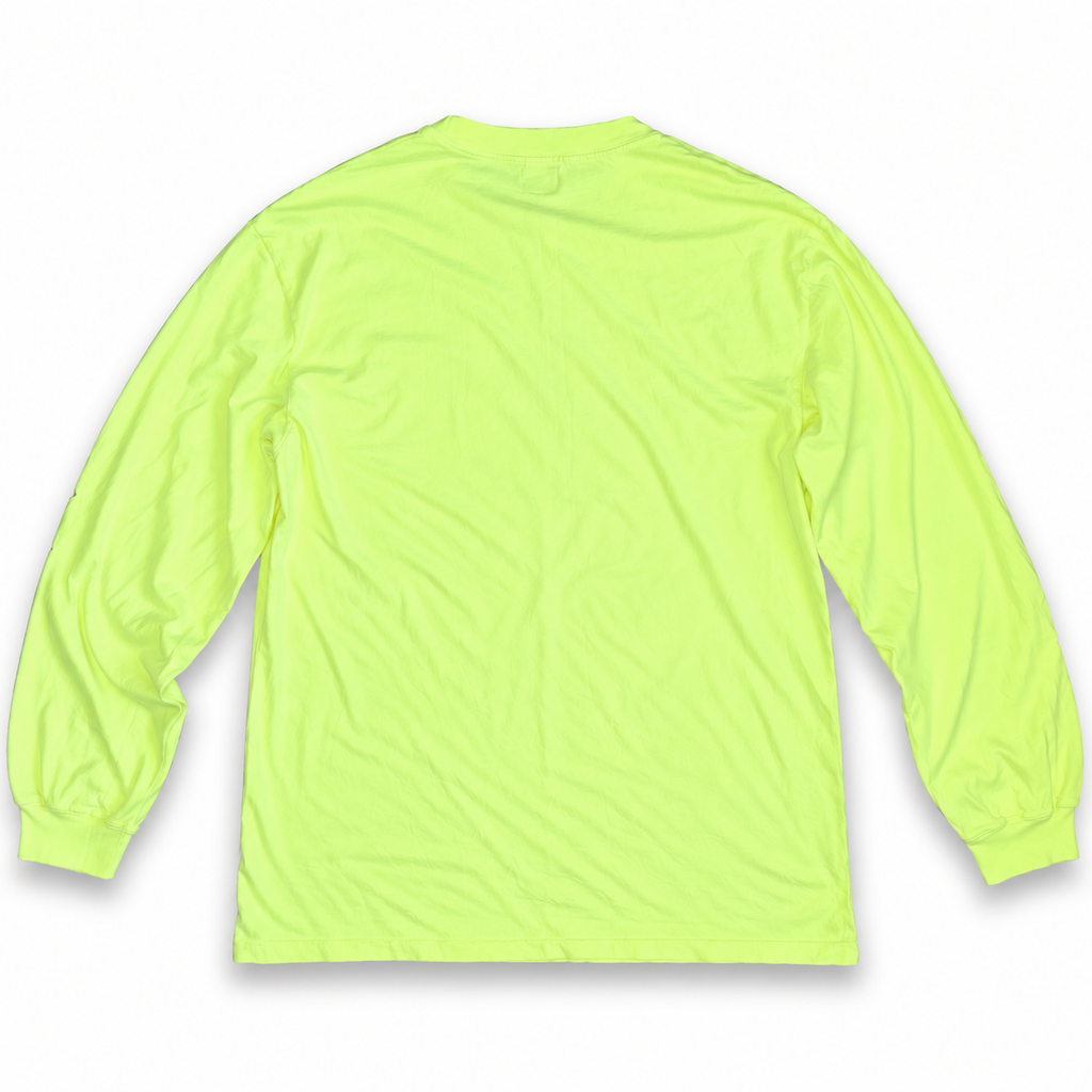 Kanye West adidas Yeezy Calabasas Long Sleeve Tee Frozen Yellow 2017 (USED)