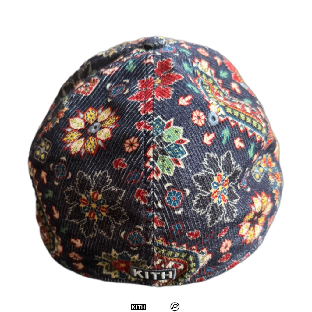 Kith & '47 For The New York Yankees Franchise LS With Printed Corduroy Fitted Cap 'Ink' 2023 (USED)