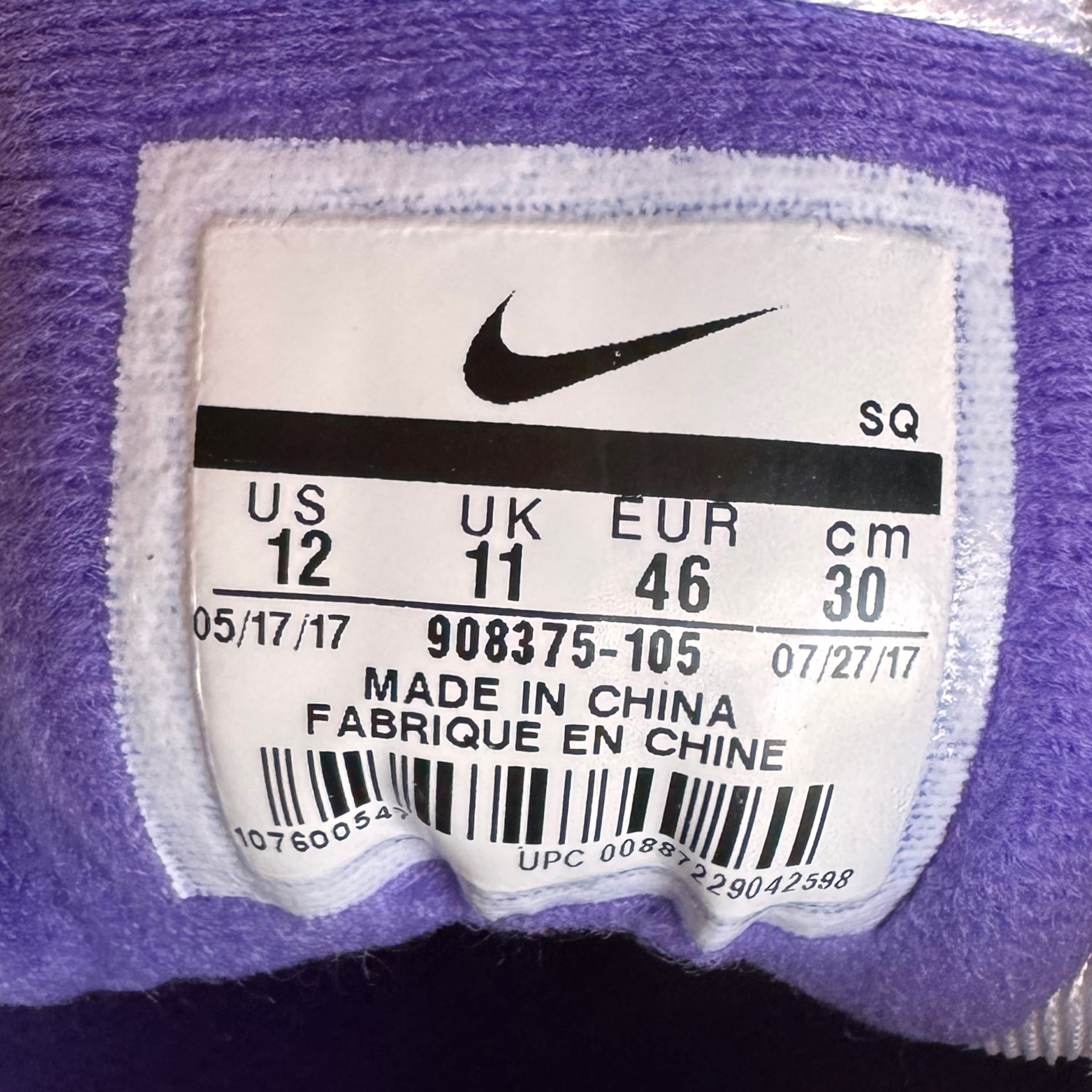 Nike Air Max 1 OG Anniversary Aqua 2018 (USED)