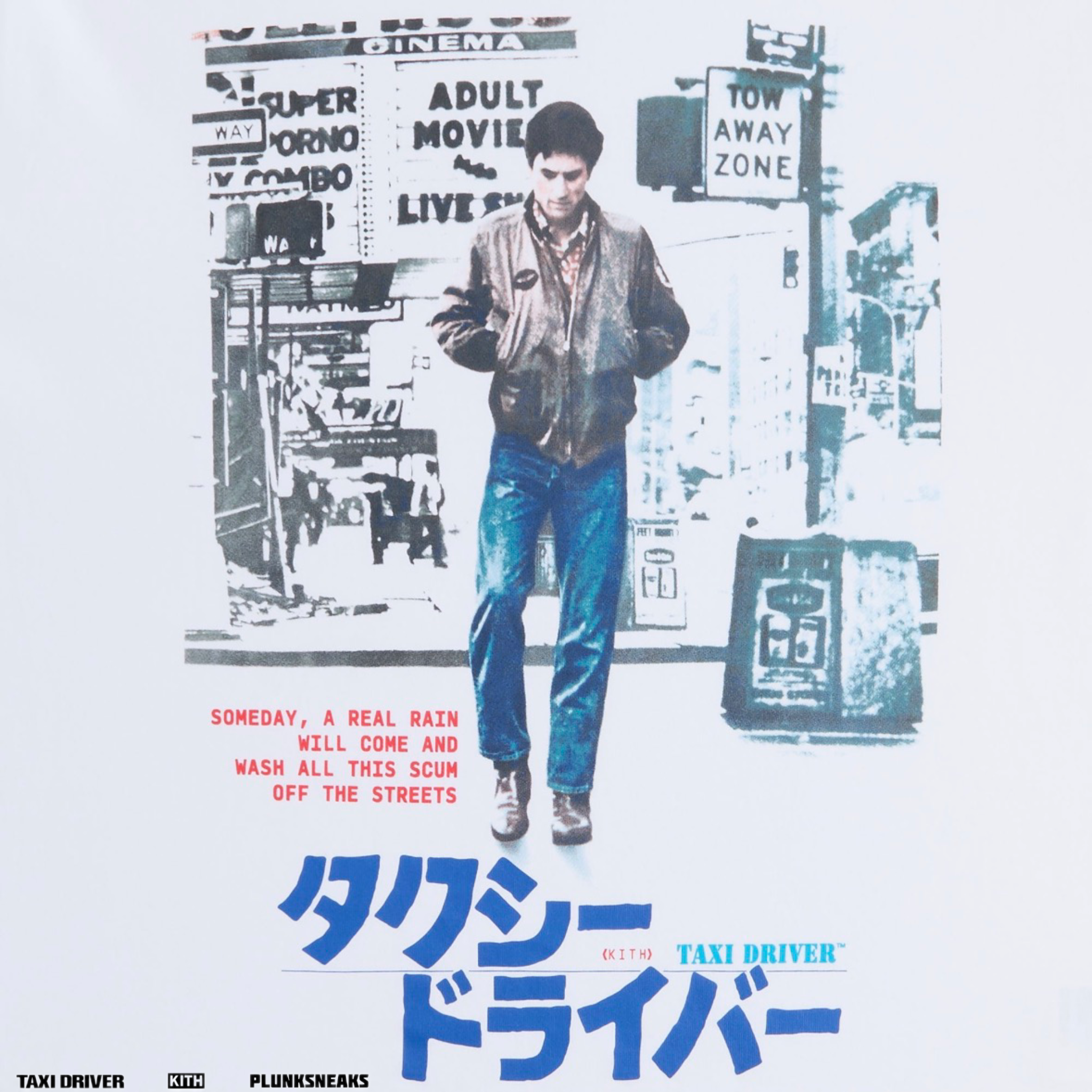 Kith for Taxi Driver Japanese Poster Standard Tee