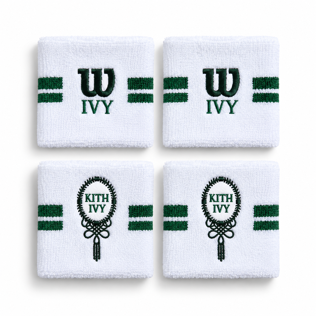 Kith Ivy Club for Wilson Terry Stripe Wristband 2025
