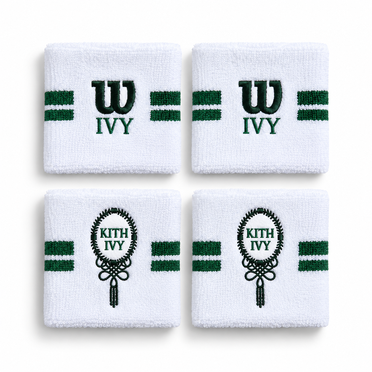 Kith Ivy Club for Wilson Terry Stripe Wristband 2025
