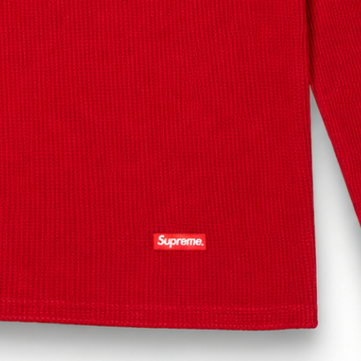 Supreme Hanes Bones Thermal Top Red 2026