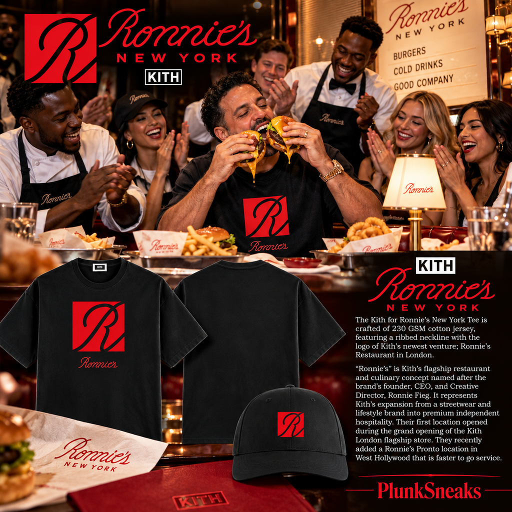 Kith for Ronnie’s New York Tee Black | Store Exclusive 2026