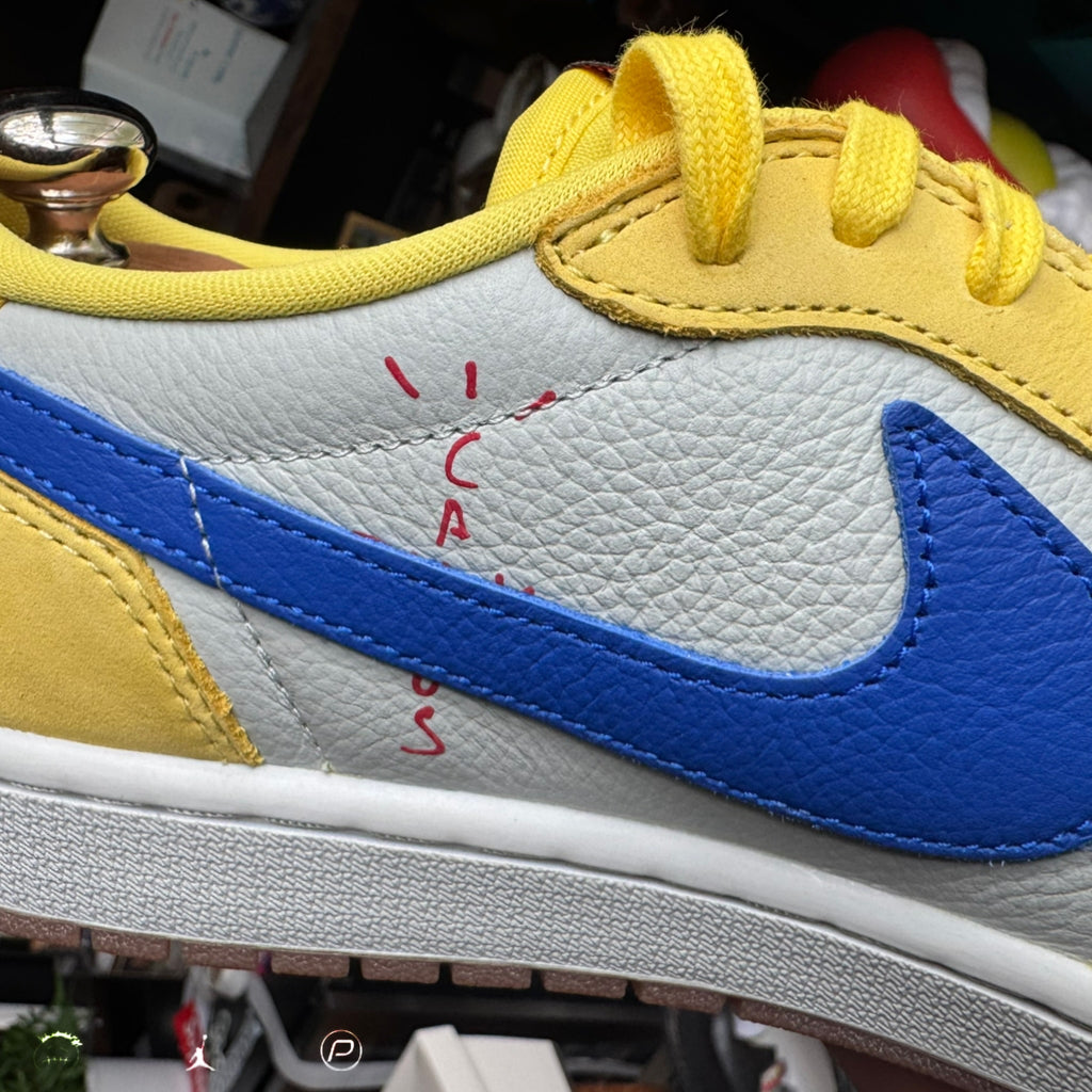 Travis Scott x Wmns Air Jordan 1 Retro Low OG Canary 2024 (USED)