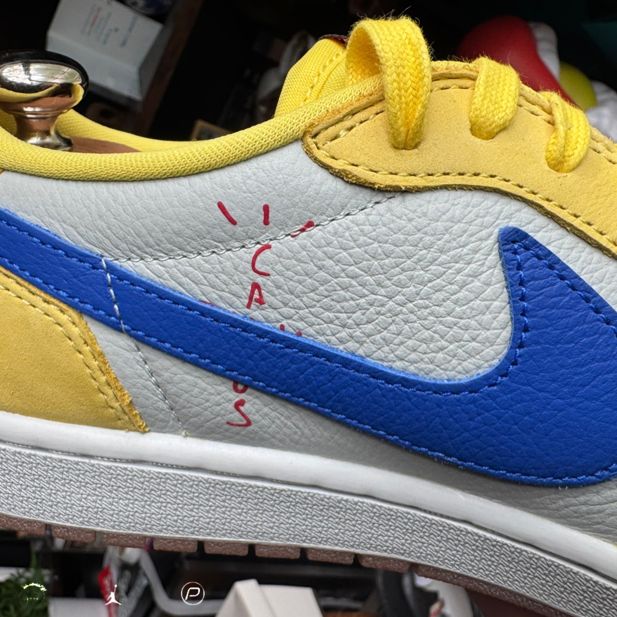 Travis Scott x Wmns Air Jordan 1 Retro Low OG Canary 2024 (USED)