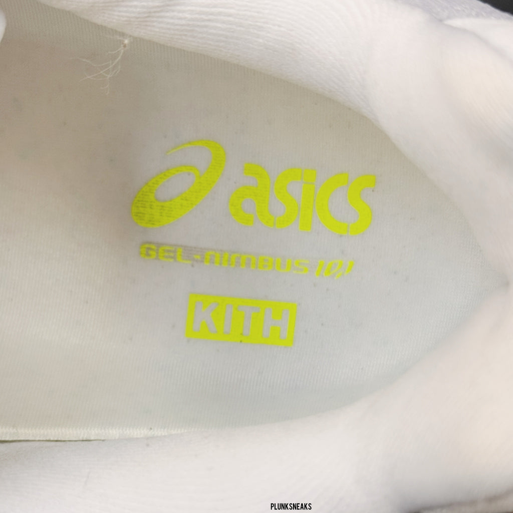 Kith ASICS GEL Nimbus 10.1 White Pure Silver (USED)