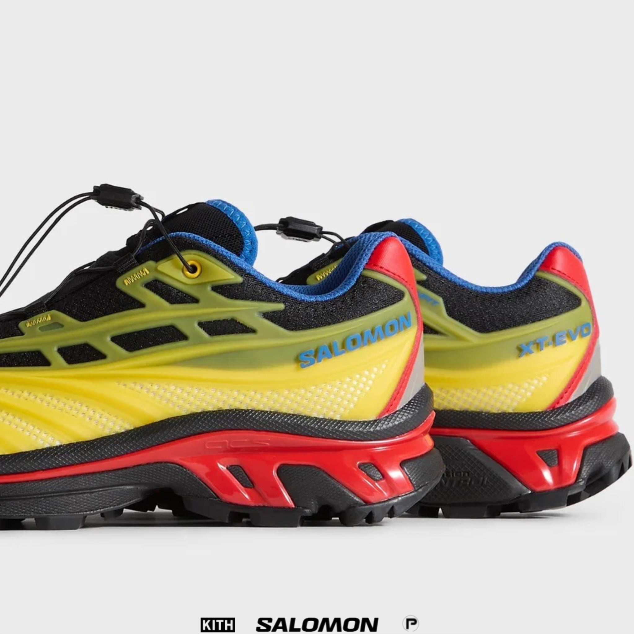 Kith for Salomon XT-EVO Black Lemon Lava Falls
