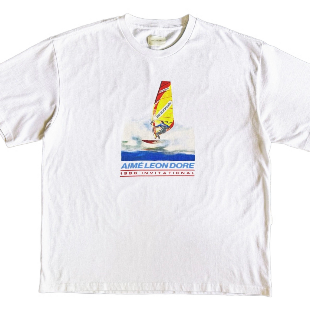 Aimé Leon Dore Aquasport Tee Bright White 2025 (USED)
