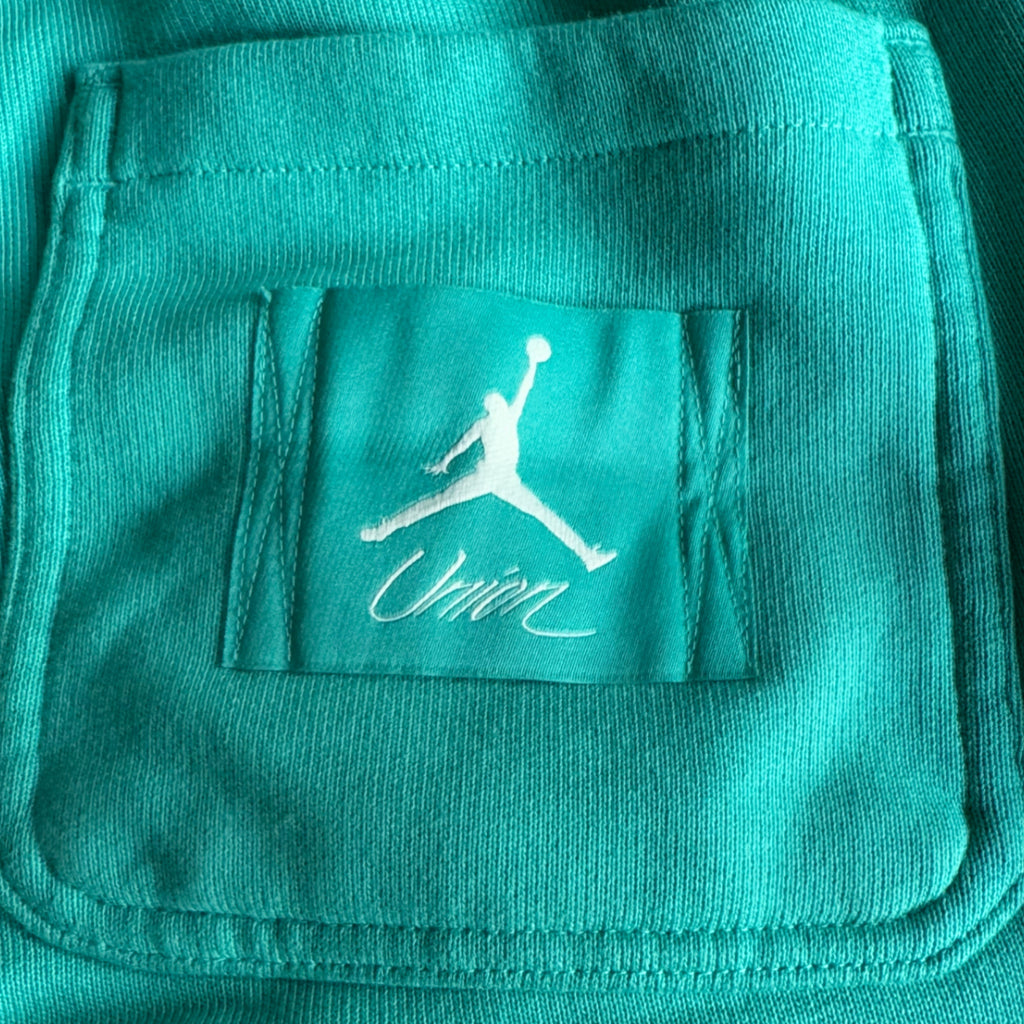 Air Jordan 1 KO x Union LA Fleece Sweatpants Kinetic Green/Coconut Milk (USED)