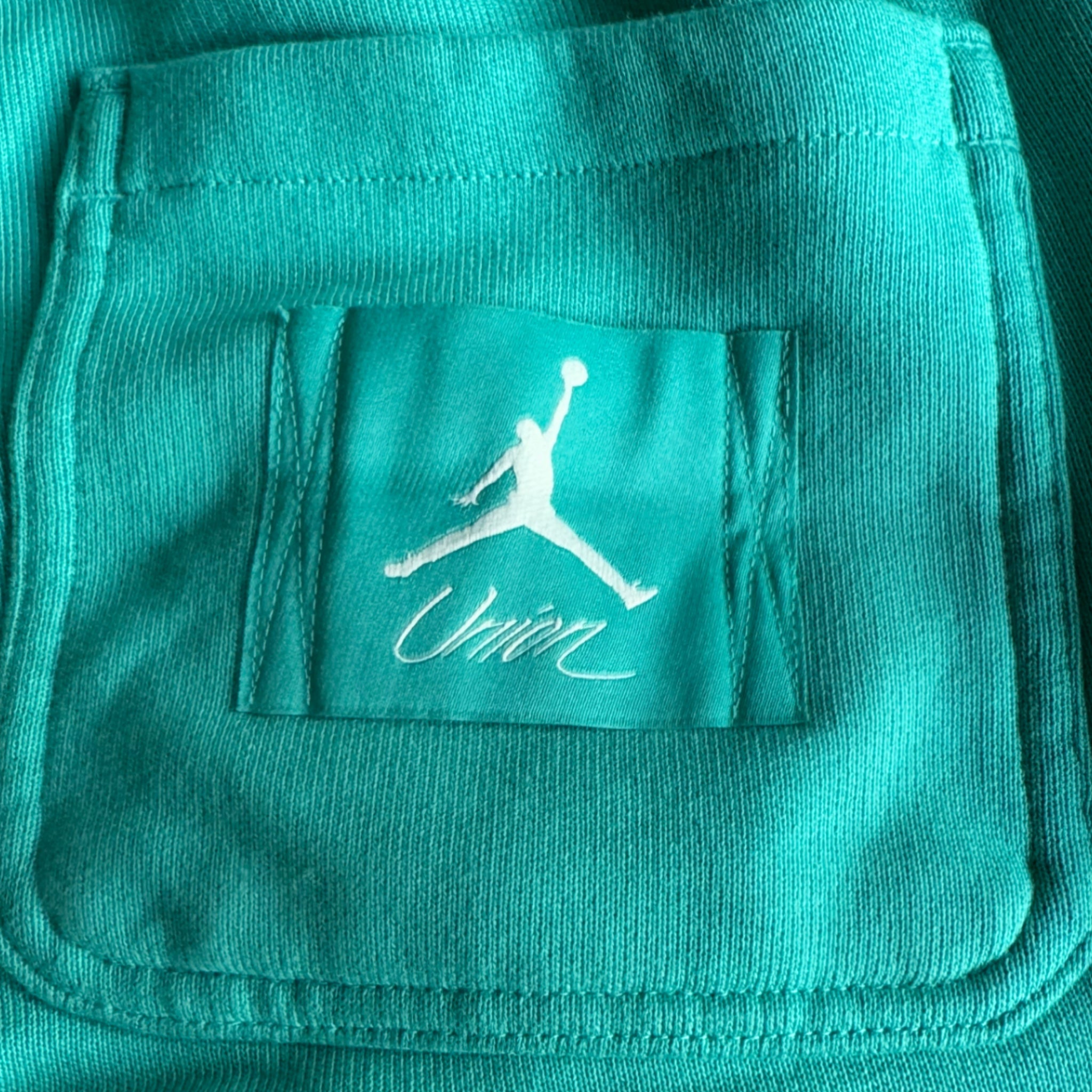 Air Jordan 1 KO x Union LA Fleece Sweatpants Kinetic Green/Coconut Milk (USED)