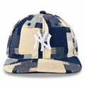 Kith ‘47 for the New York Yankees Jumbo Houndstooth LS Franchise Fitted Cap Cyanotype 2024 (USED)
