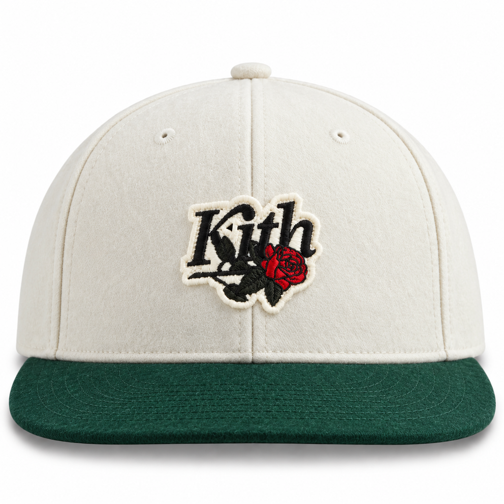 Kith Richards Wool Cricket Rose Cap Hat