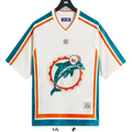 Kith & the NFL for the Miami Dolphins Marino Leon Shirt White 2026