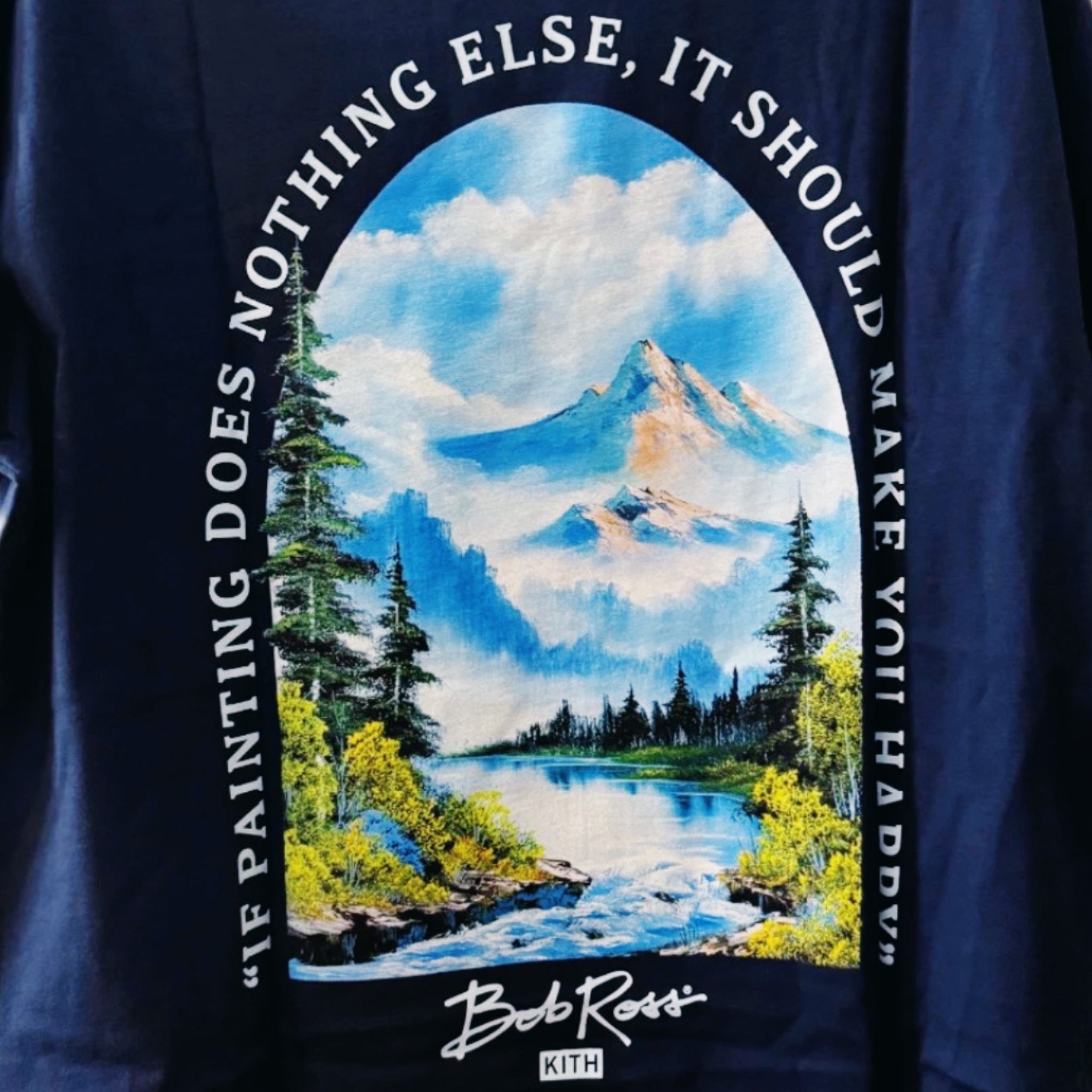 Kith for Bob Ross Nothing Else Purpose Pocket Tee | Store Exclusive