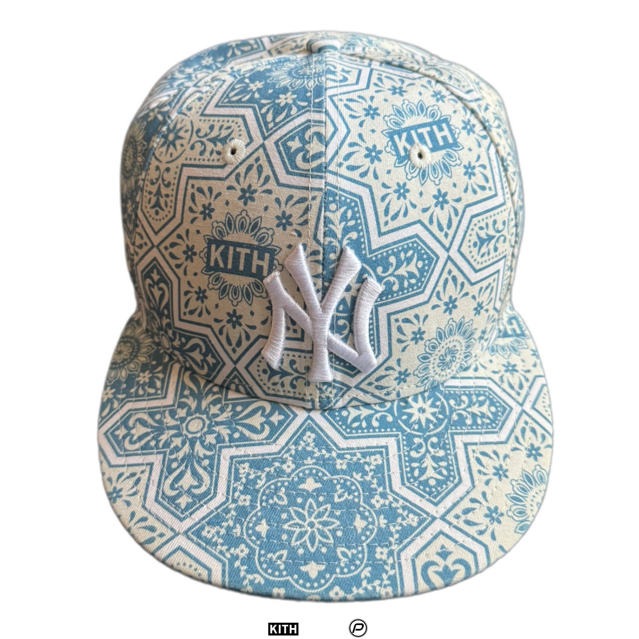 Kith x New Era New York Yankees Moroccan Tile Low Crown Cap 2021 (USED)
