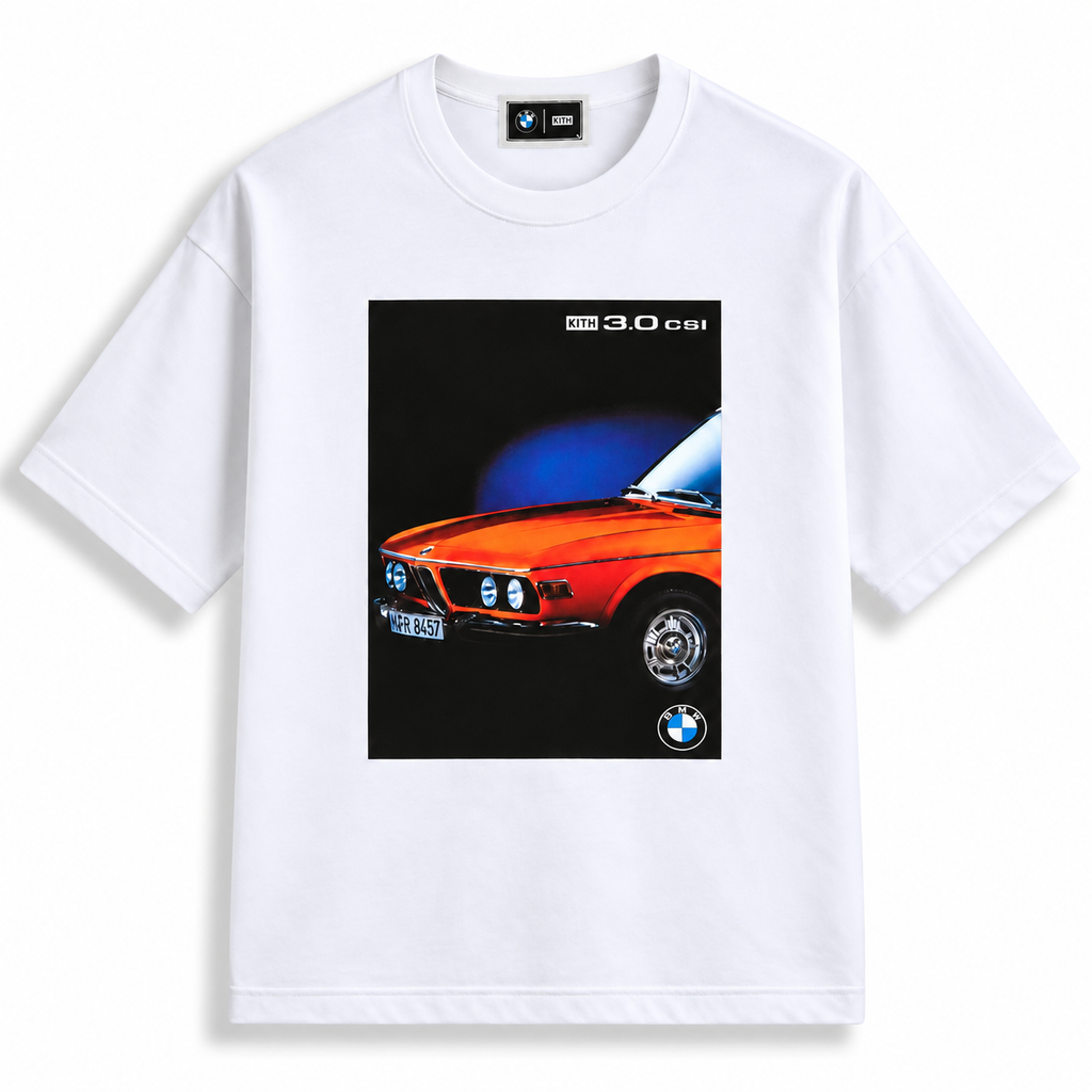 Kith for BMW CSi 3.0 Photo Tee White 2026