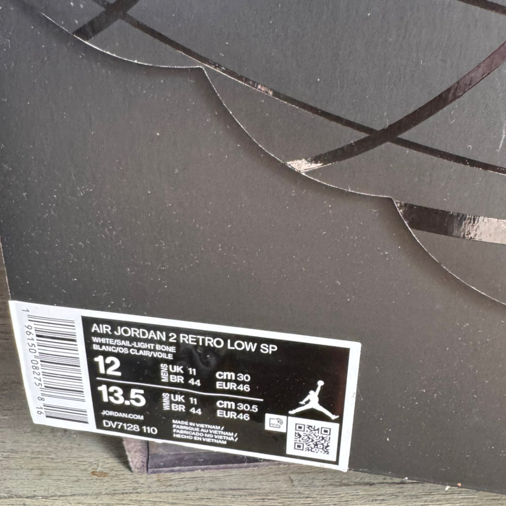 Shelflife x Air Jordan 2 Retro Low 2022 (USED)