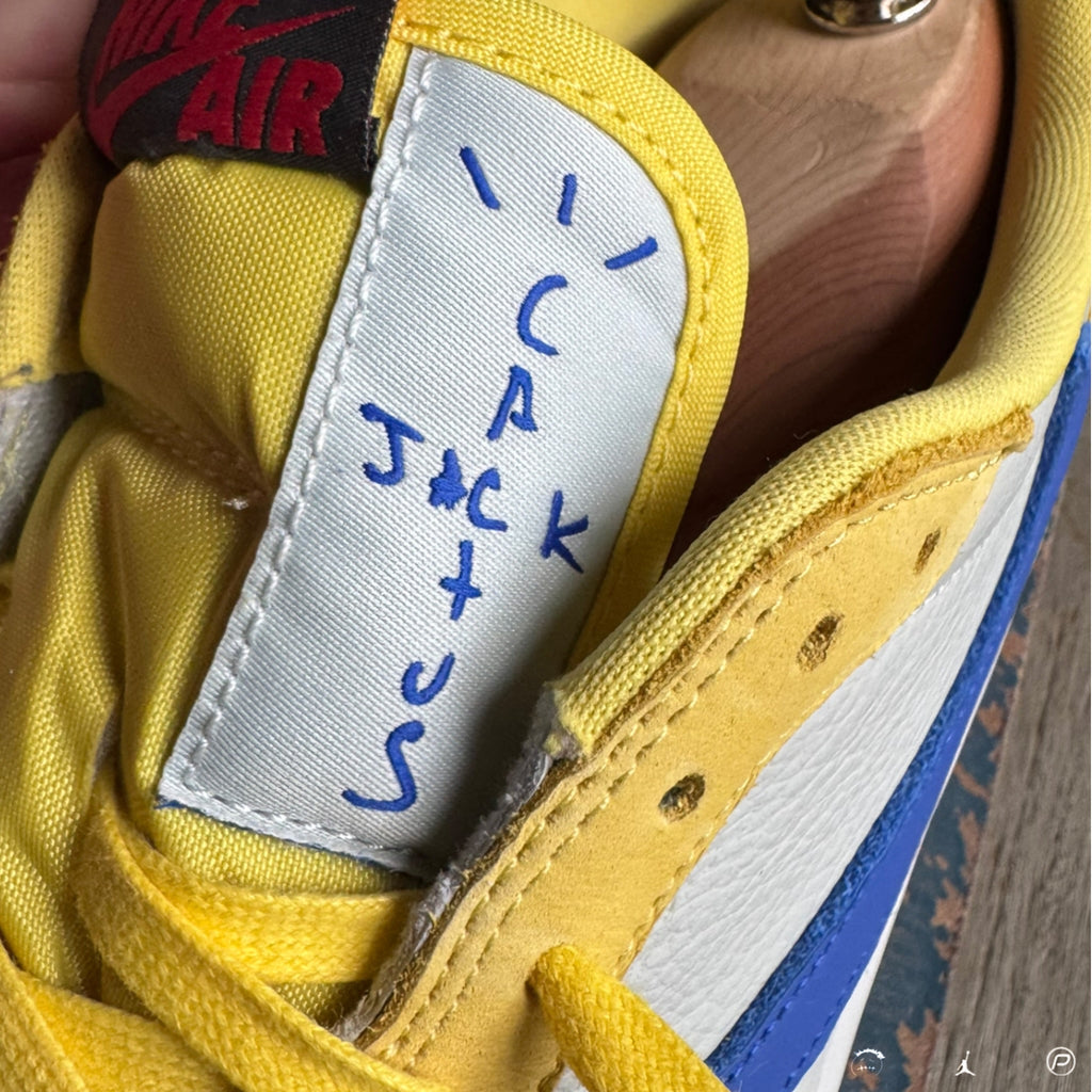 Travis Scott x Wmns Air Jordan 1 Retro Low OG Canary 2024 (USED)