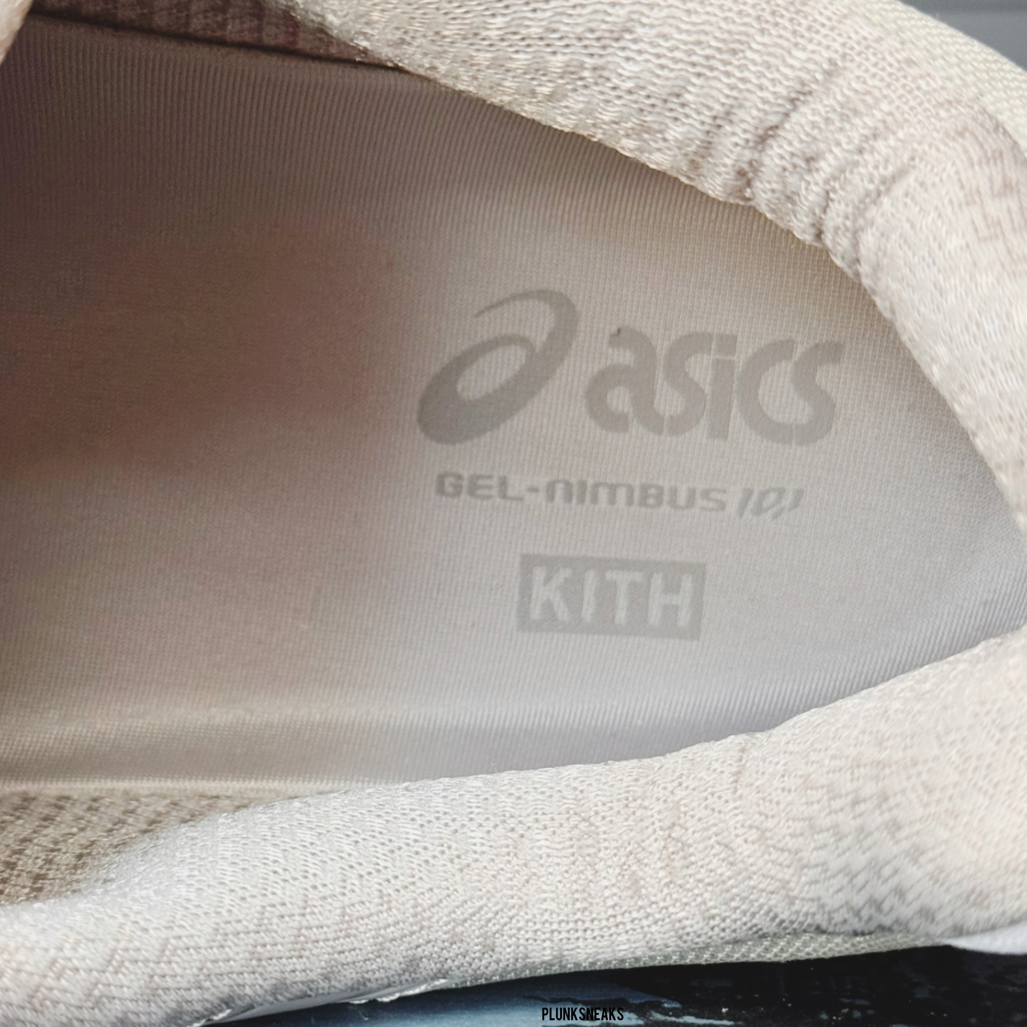 Kith ASICS GEL Nimbus 10.1 White Morganite (USED)