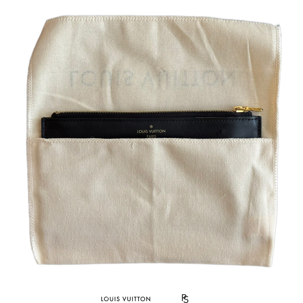 Louis Vuitton Monogram Reverse Slim Purse Wallet (2020) USED