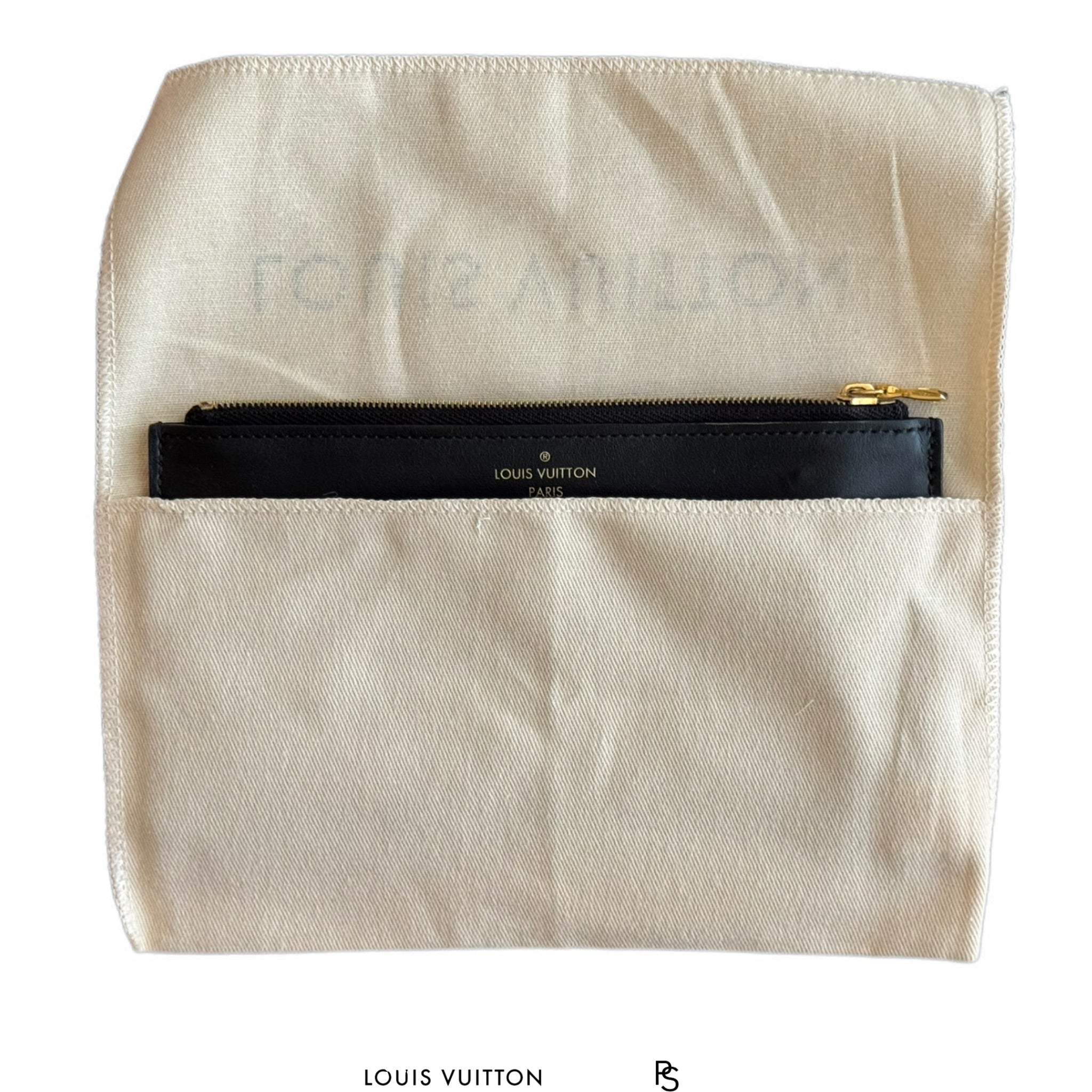 Louis Vuitton Monogram Reverse Slim Purse Wallet (2020) USED