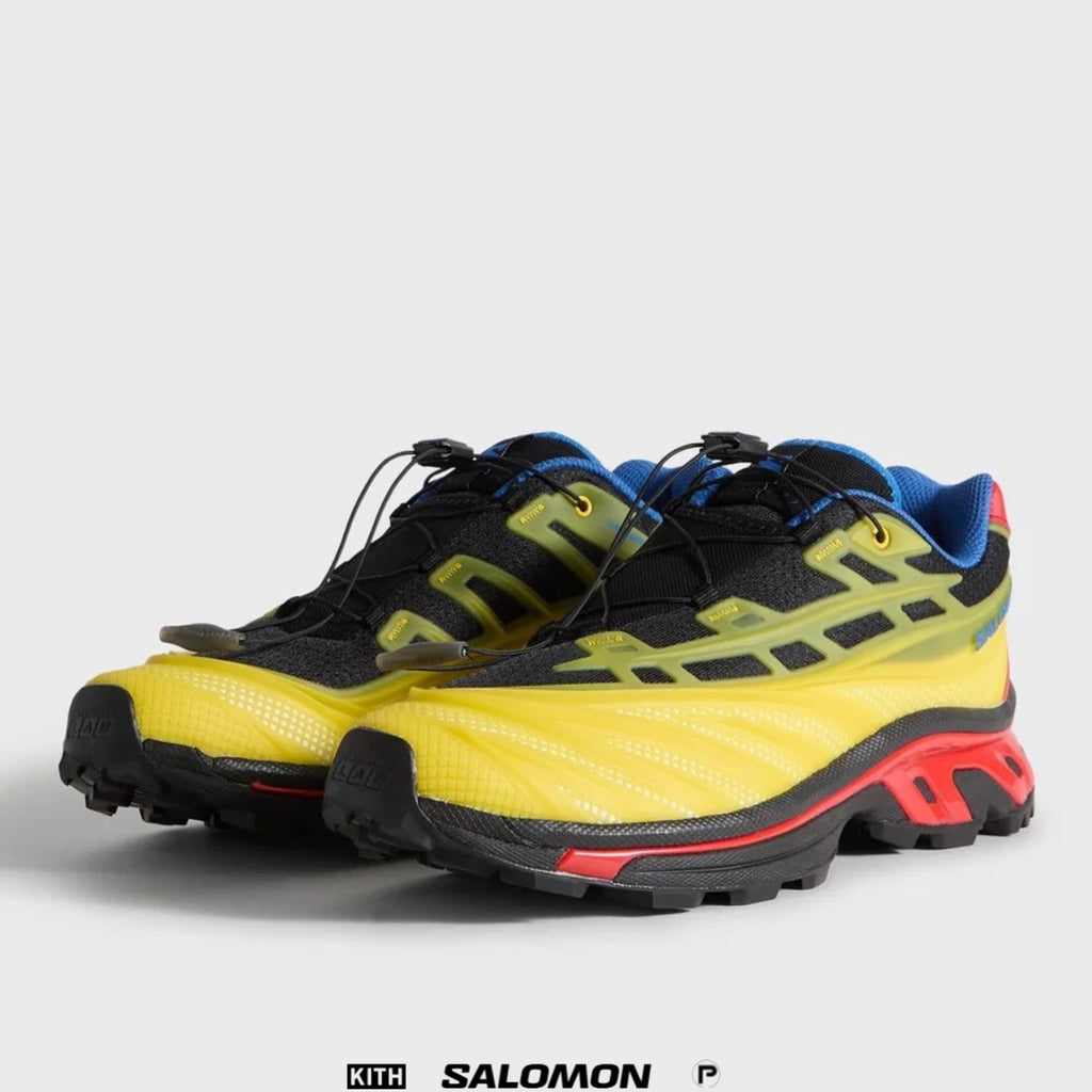 Kith for Salomon XT-EVO Black Lemon Lava Falls
