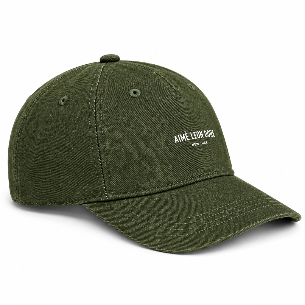 Aimé Leon Dore Vintage Micro Logo Hat Olive 2026