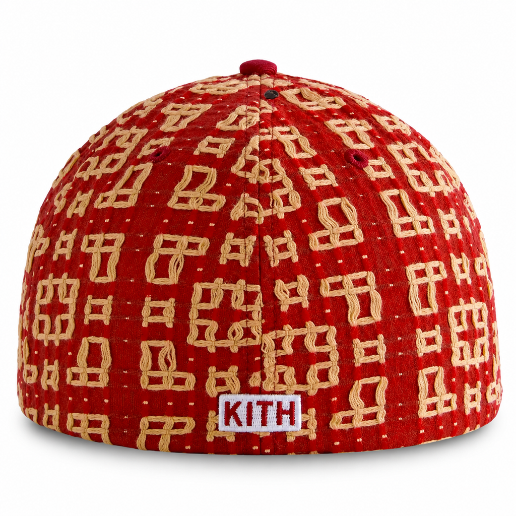 Kith ‘47 New York Mets Dobby Pickstitch Fitted Cap 2024 (USED)